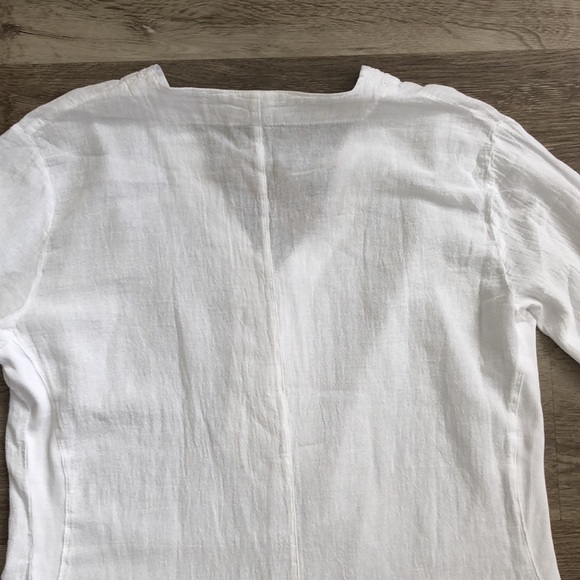 New with tags Blanco made in Peru 100% cotton white tunic - Picture 16 of 17